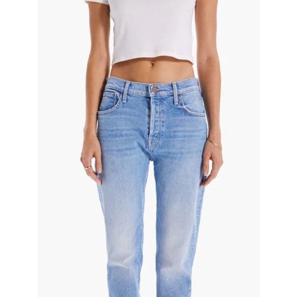 💕MOTHER The Scrapper Ankle Jeans ~ Camera Obscura 28 NWOT - Picture 3 of 16
